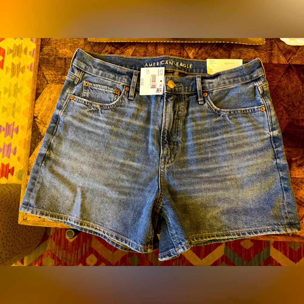 American Eagle Outfitters Relaxed Denim Shorts